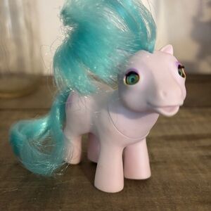 Hasbro Purple Pony with Blue Mane Baby “Half Note”